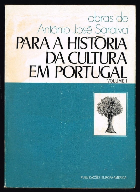 PARA A HISTÓRIA DA CULTURA EM PORTUGAL (2 volumes)